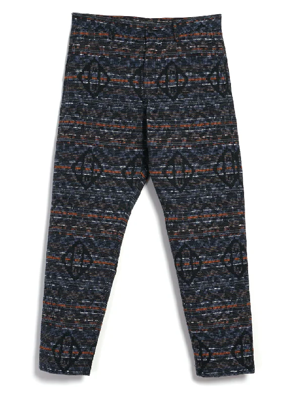 TRYGVE | Wide Cut Cropped Trousers | Zambia Trousers Tapered Slim Fit