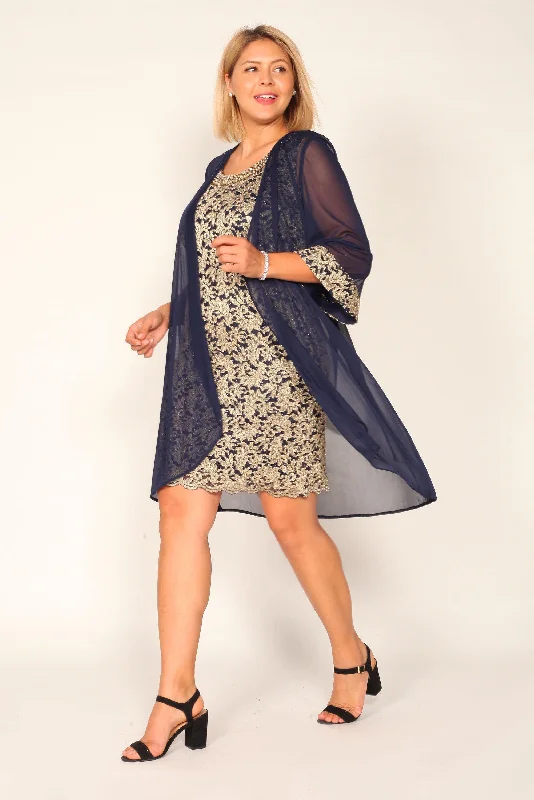 R&M Richards 7312P Short Chiffon Jacket Dress Sale Front Pockets Side Pockets Patch Pockets R&M Richards 7312P Short Chiffon Jacket Dress Sale Front Pockets Side Pockets Patch Pockets