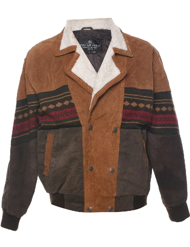 Classic Suede Jacket - M Jersey Jacket Tulle Jacket Batik Jacket