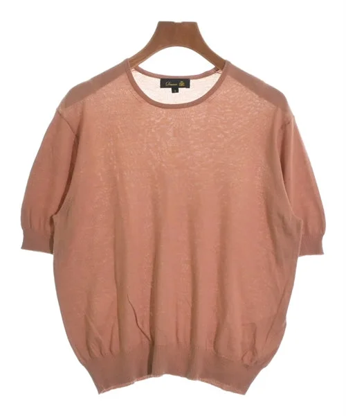 Drawer Sweaters Solid Color Striped Floral Print