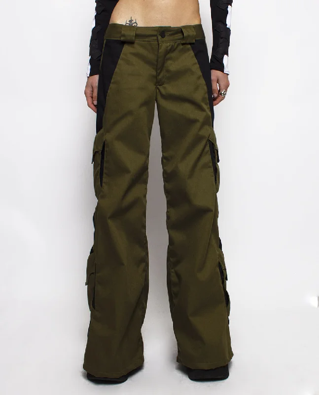 NANOTECHI FLARE TROUSERS WOMENS Trousers Wedding White