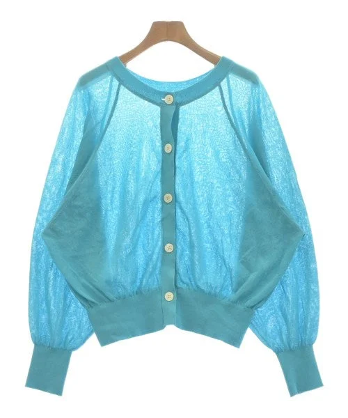 green label relaxing Cardigans Notch Collar Peter Pan Collar Cowl Neck