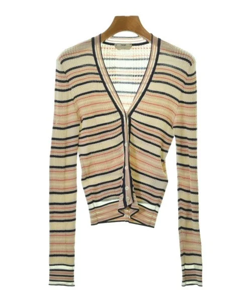 FENDI Cardigans Welt Pockets Slit Pockets Flap Pockets