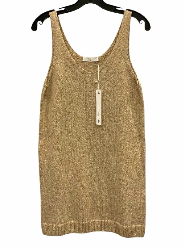 One Grey Day Size S Beige Tank Top silver tank top
