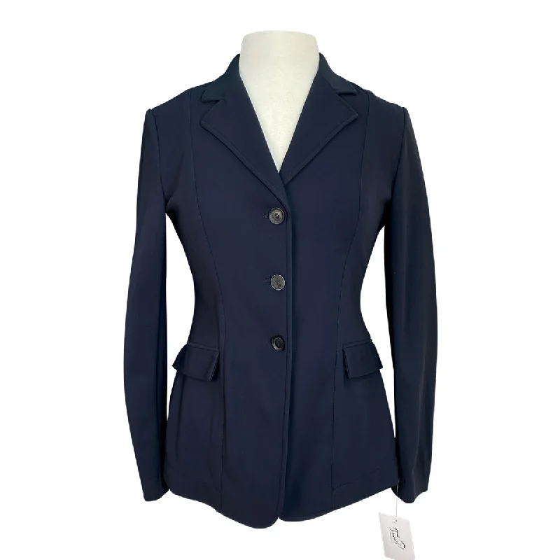 RJ Classics 'Monterey' Orange Label Show Coat in Navy - Women's 6R Hook-and-Loop Buckled Tied