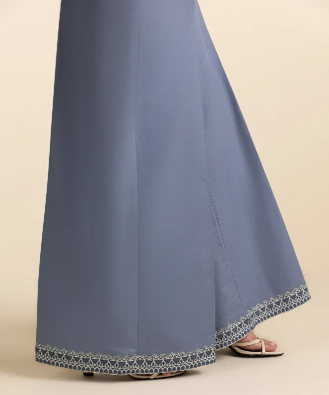 Dyed Cotton Trousers Trousers Seasonal Trendy