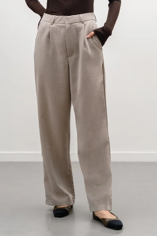 WIDE LEG TROUSERS Trousers Leisure Comfortable