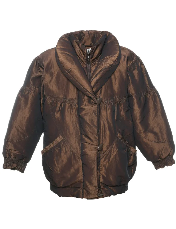 Copper Ski Jacket - L Mesh Jacket Canvas Jacket Denim Jacket