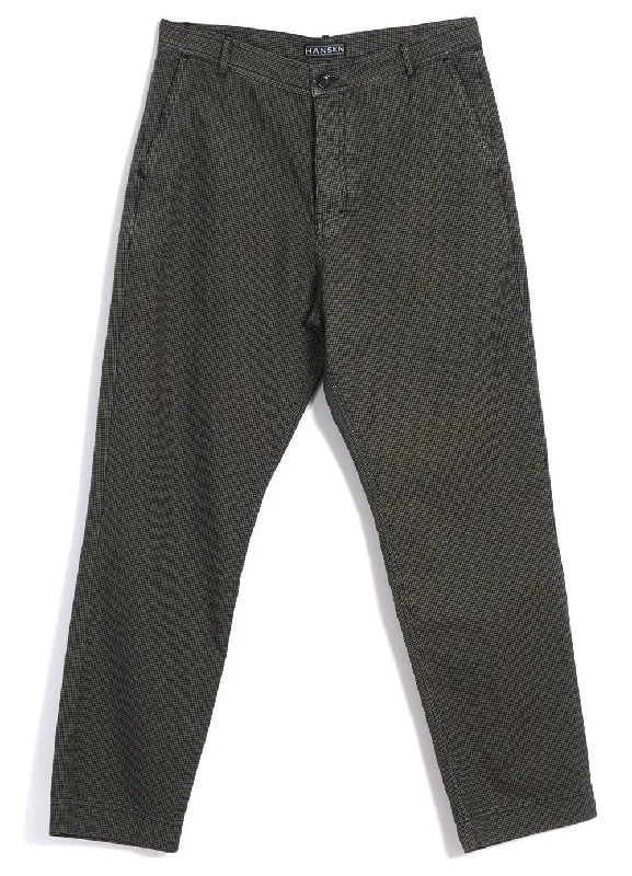 KEN | Wide Cut Work Trousers | Black Sand Trousers luxurious premium