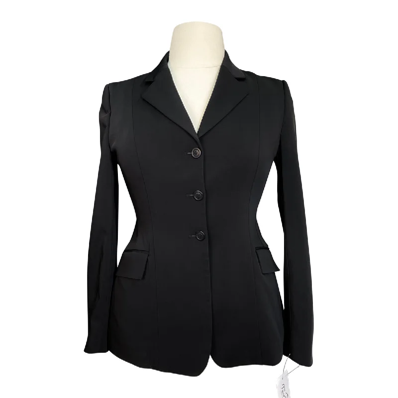 R.J. Classics Xtreme Washable Show Coat in Black - Women's 12R Square Neck One-Shoulder Off-the-Shoulder R.J. Classics Xtreme Washable Show Coat in Black - Women's 12R Square Neck One-Shoulder Off-the-Shoulder