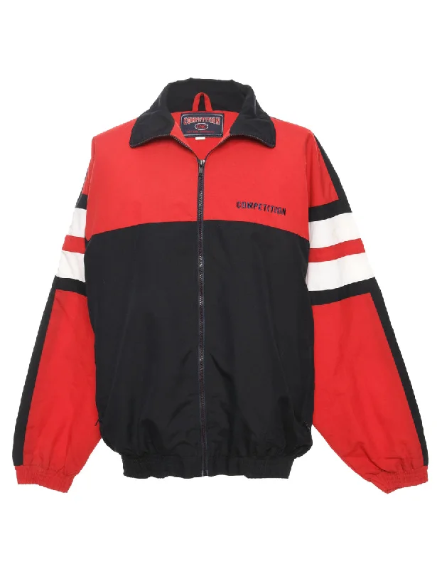 Contrast Nylon Team Jacket - M Cotton Jacket Linen Jacket Terry Jacket