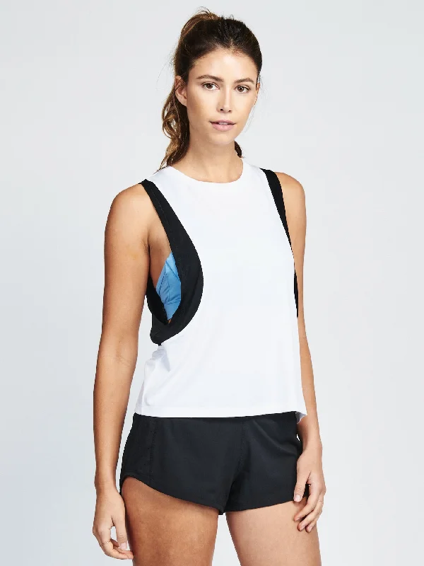 Recess Muscle Tank neon tank top