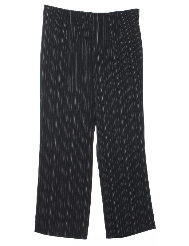 Worthington Pinstriped Trousers - W31 L28 Trousers fashionable chic