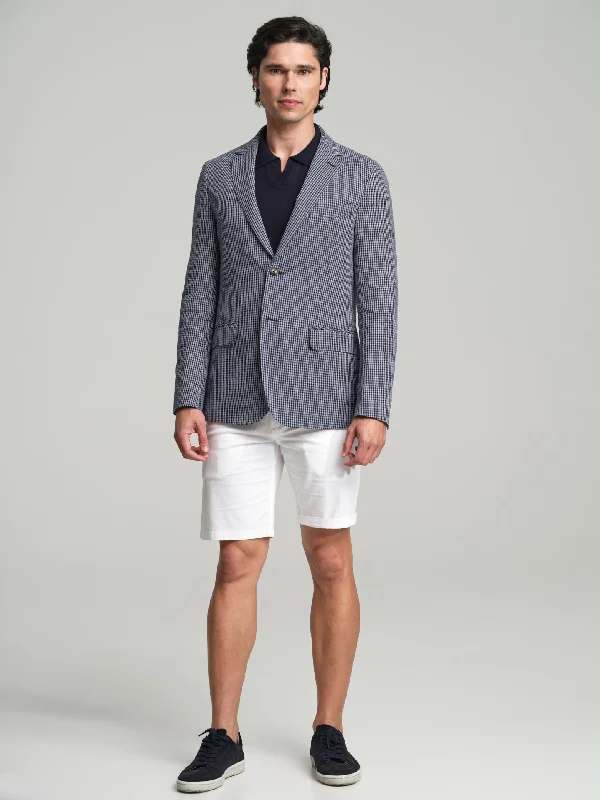Checked blazer Women's Business Blazer
