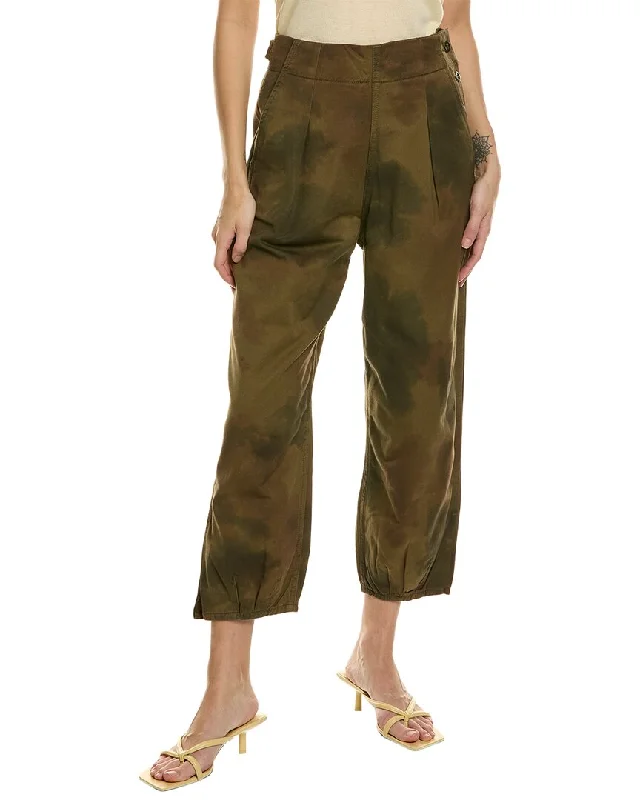 AG Jeans Adel Pleated Trouser Trousers Gym Athletic