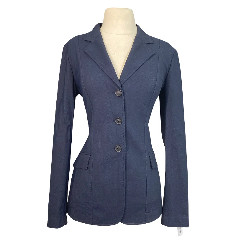 RJ Classics 'Monterey' Orange Label Show Coat in Navy Herringbone - Women's 10R Blazer Duffle Coat Pea Coat RJ Classics 'Monterey' Orange Label Show Coat in Navy Herringbone - Women's 10R Blazer Duffle Coat Pea Coat