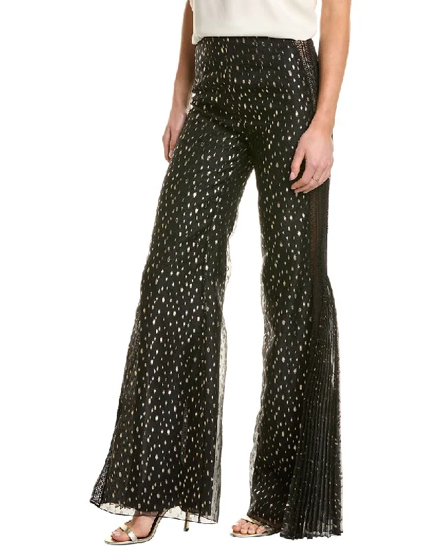 Alberta Ferretti Trouser Trousers Leather Faux