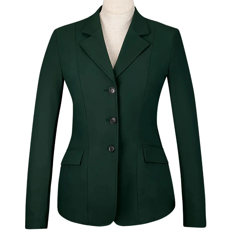 RJ Classics 'Monterey' Orange Label Show Coat in Pine - Women's 14R Stand-Up Roll-Neck Turtle RJ Classics 'Monterey' Orange Label Show Coat in Pine - Women's 14R Stand-Up Roll-Neck Turtle