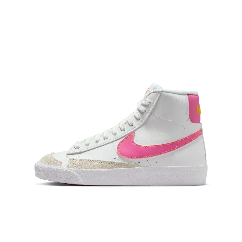 Nike Blazer Mid '77 (GS) 'Summit White/Pinksicle' High-End Women's Suit