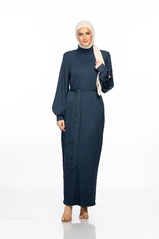 Anisa Ribbed Maxi - Blazer Blue Women's Brand Blazer