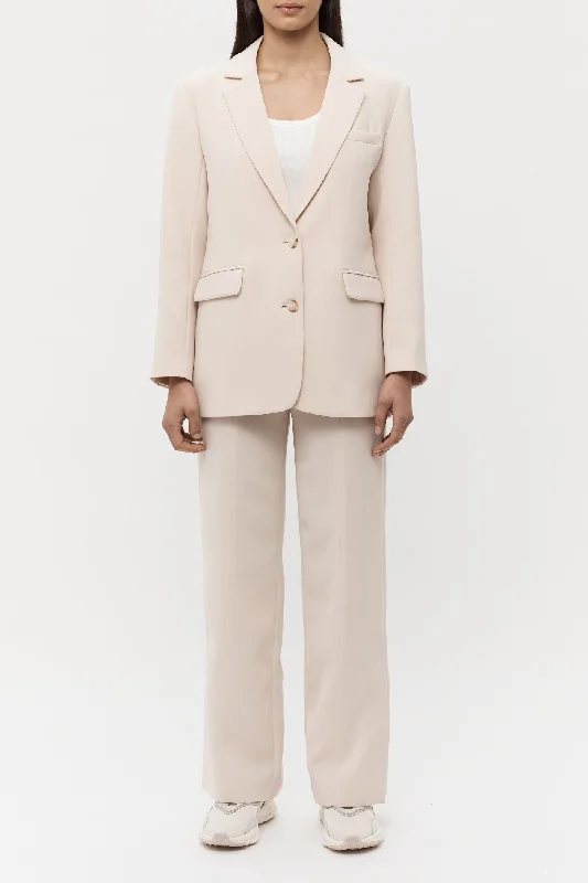 The Side Split Tailored Trouser Trousers Leisure Comfortable