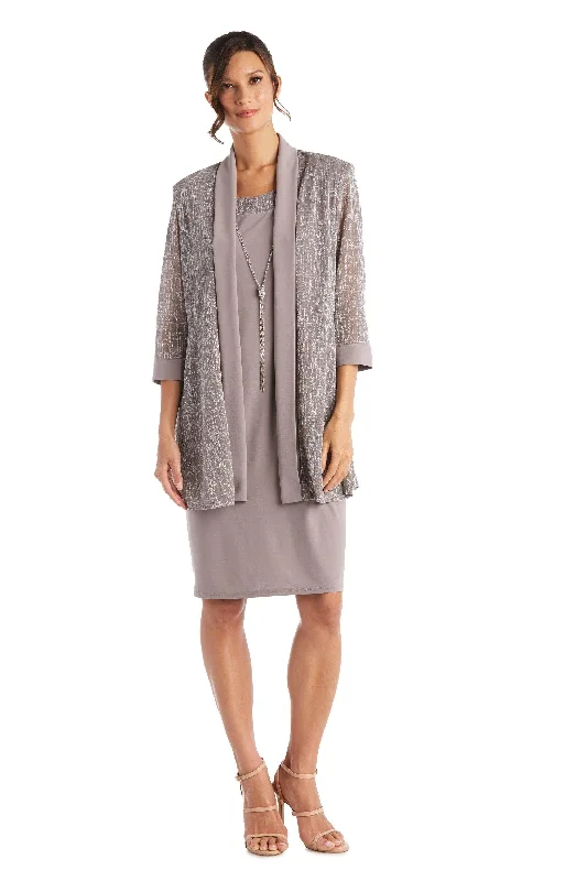 R&M Richards 5823P Short Two Piece Jacket Dress Fleece Jacket Down Jacket Feather Jacket R&M Richards 5823P Short Two Piece Jacket Dress Fleece Jacket Down Jacket Feather Jacket