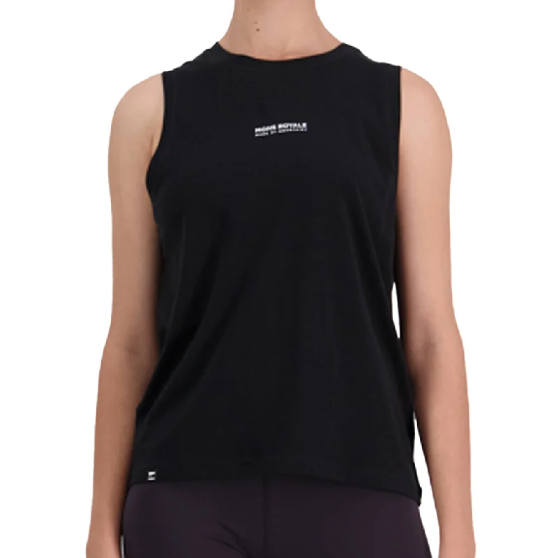 Mons Royale Womens Icon Relaxed Tank ribbed tank top