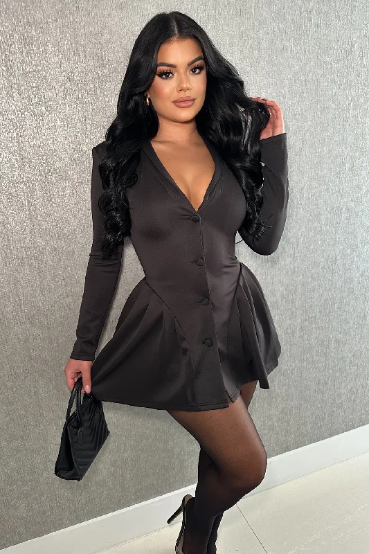 BOSSED UP BLAZER DRESS Women's Print Jacket
