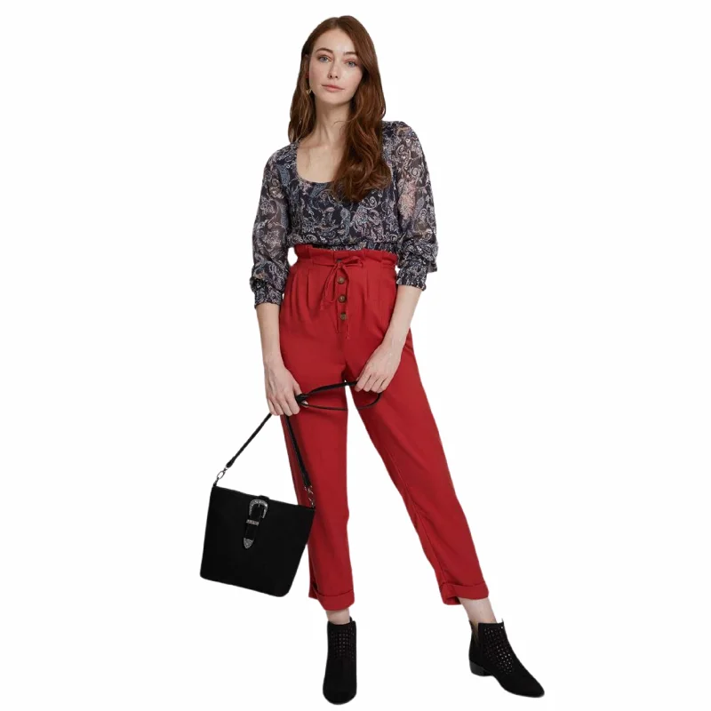 OXXO - Trousers with Buttons Trousers Review Highly