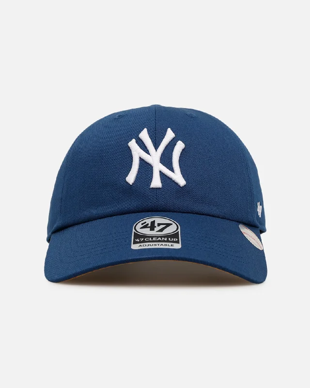 47 Brand New York Yankees 'Yankees Color Wheel' Suede Undervisor 47 Clean Up Strapback Navy Blazer Women's Luxurious Jacket