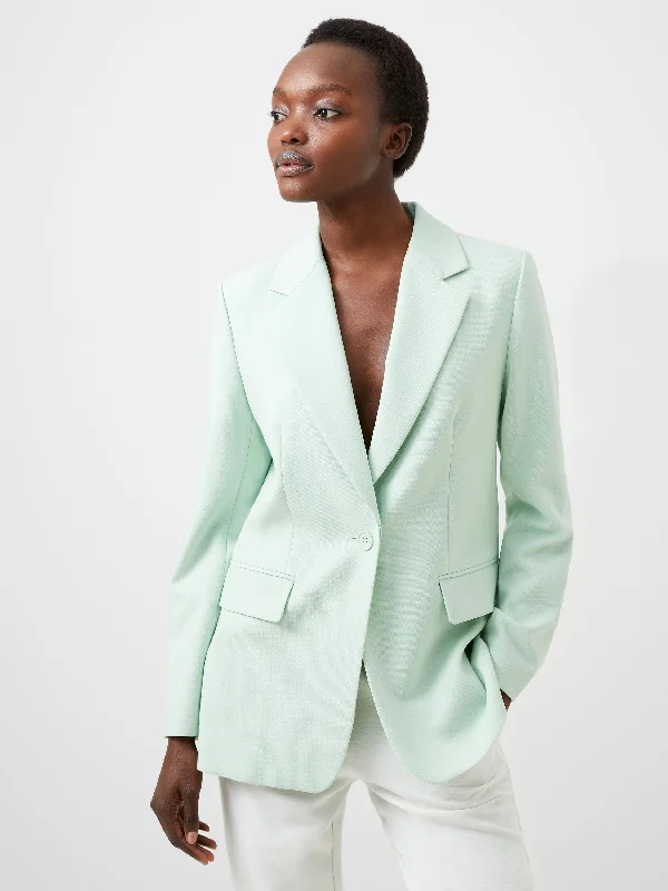 Whisper Single Breasted Blazer Women's Trendy Suit