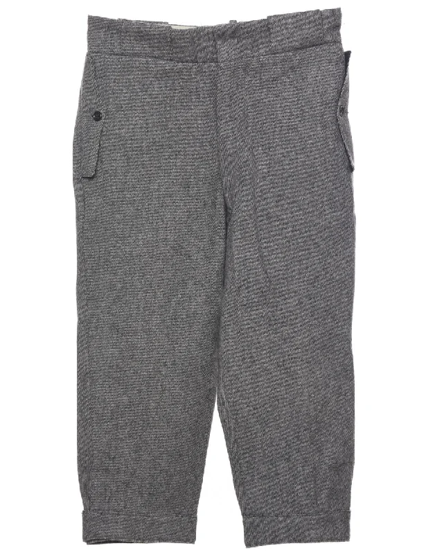 Woolrich Tapered Trousers - W30 L20 Trousers High Rise Slim Fit