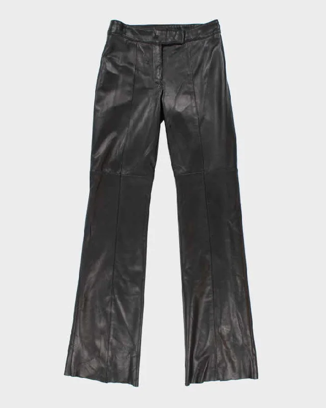 Vintage Danier Leather Trousers - W28 L34 Trousers New Arrival