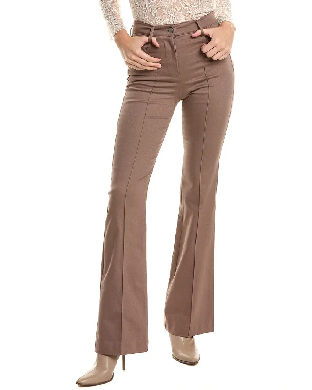 Reiss Florence High Rise Flared Trouser Trousers Brand Named