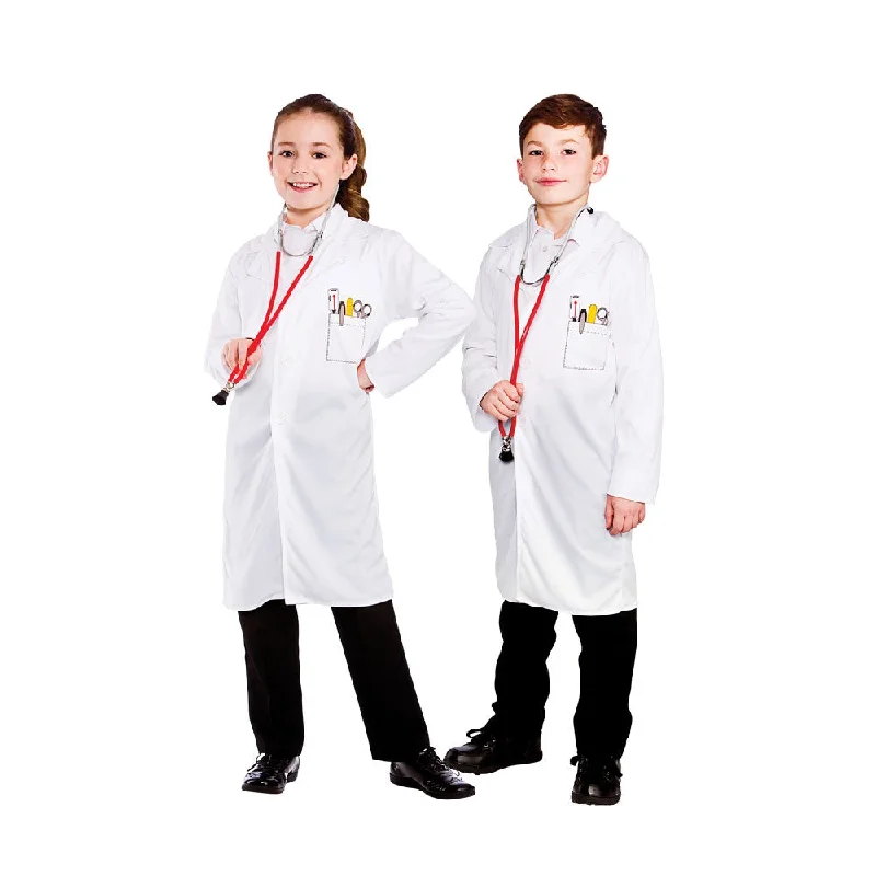 Doctor's Coat Child's Costume Houndstooth Jacket Shearling Jacket Fleece Jacket