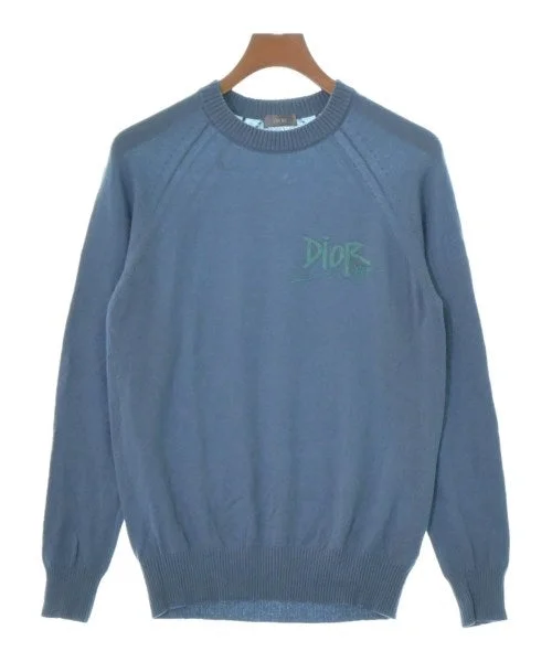 Dior Homme Sweaters Mesh Sweater Canvas Denim