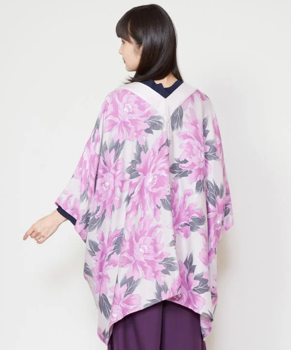 BOTAN-DUKUSHI - UV Haori Cardigan Patchwork Embroidered Appliqued