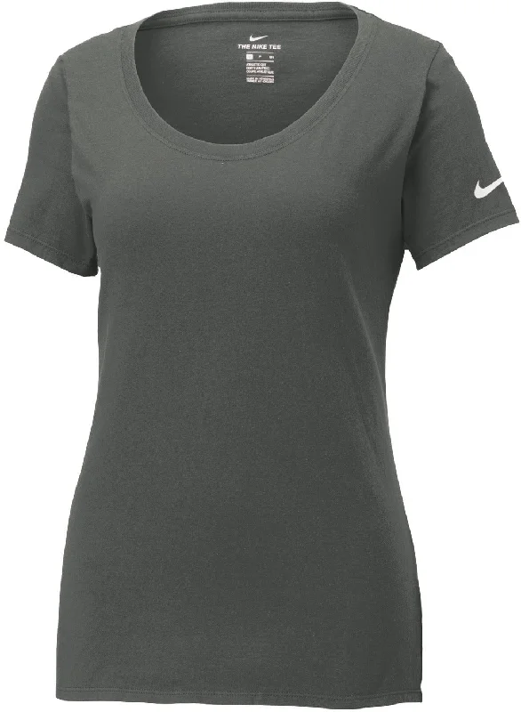 Closeout - NIKE Ladies Core Cotton Scoop Neck Tee