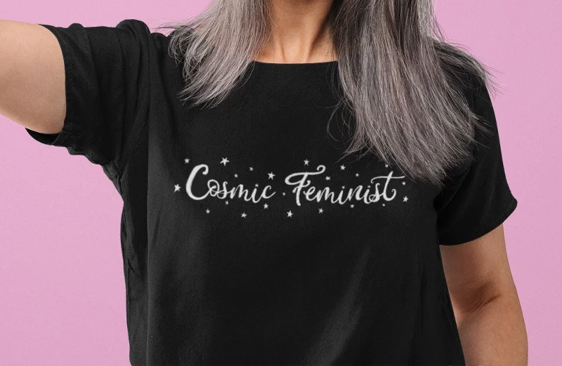 Cosmic Feminist Short-Sleeve Unisex T-Shirt