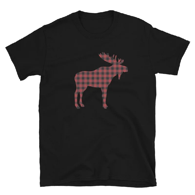 Gingham Moose T-Shirt