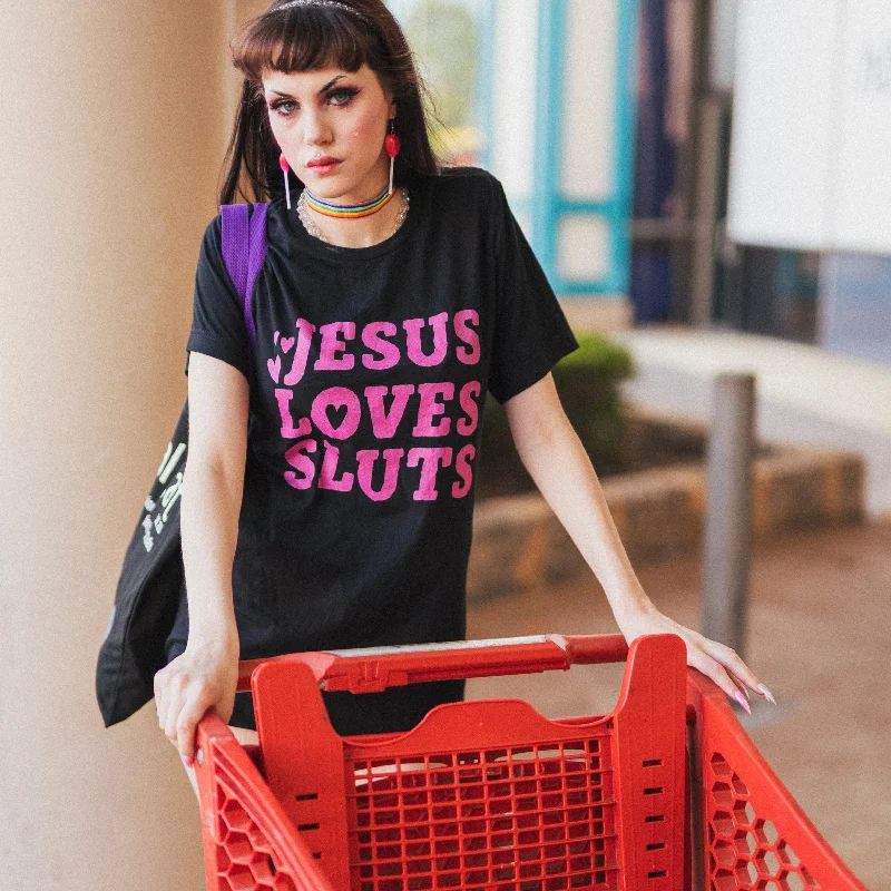 Jesus Loves Sluts Unisex T-shirt