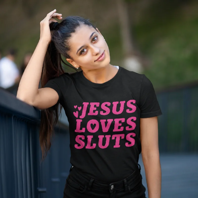 Jesus Loves Sluts Unisex T-shirt