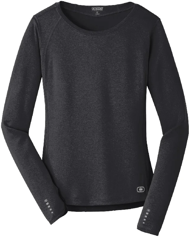 OGIO Endurance Ladies Long Sleeve Pulse Crew