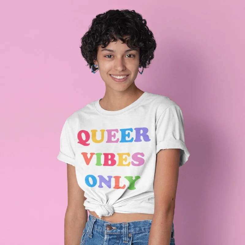 Queer Vibes Only Short-Sleeve Unisex T-Shirt