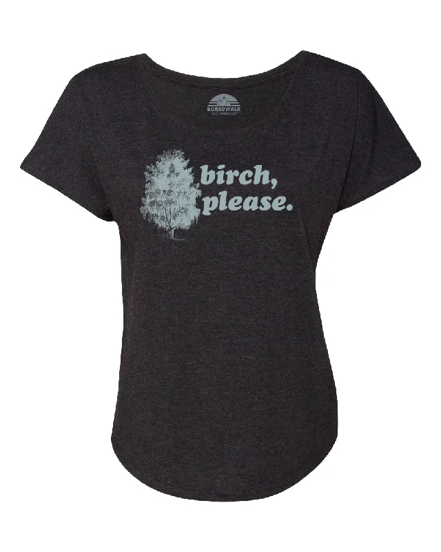 Women's Birch Please Scoop Neck T-Shirt