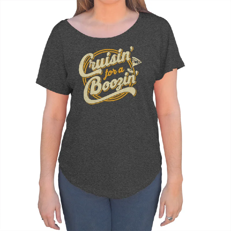 Women's Cruisin for a Boozin Scoop Neck T-Shirt