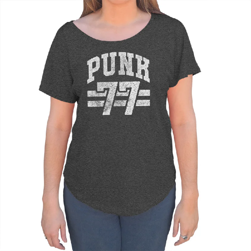 Women's Punk 77 Scoop Neck T-Shirt