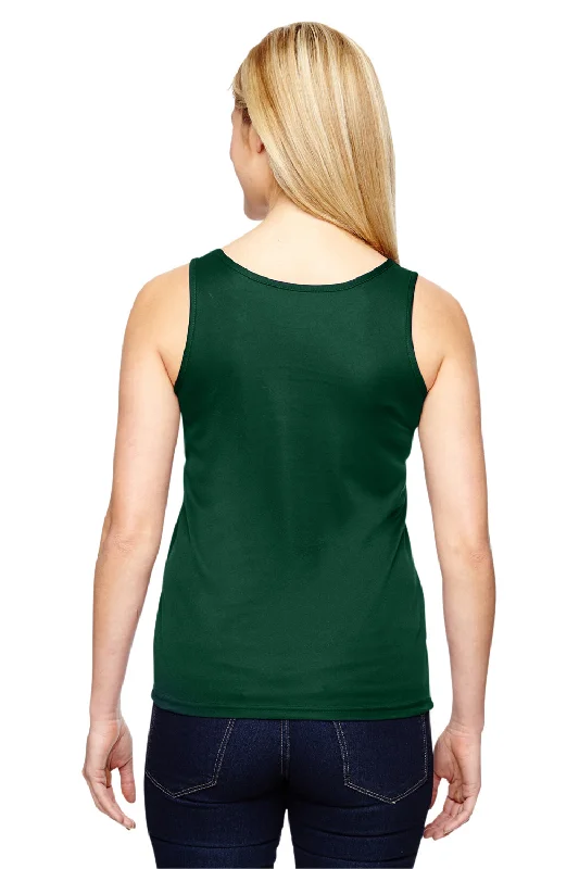 Augusta Sportswear Womens Training Moisture Wicking Tank Top - Dark Green