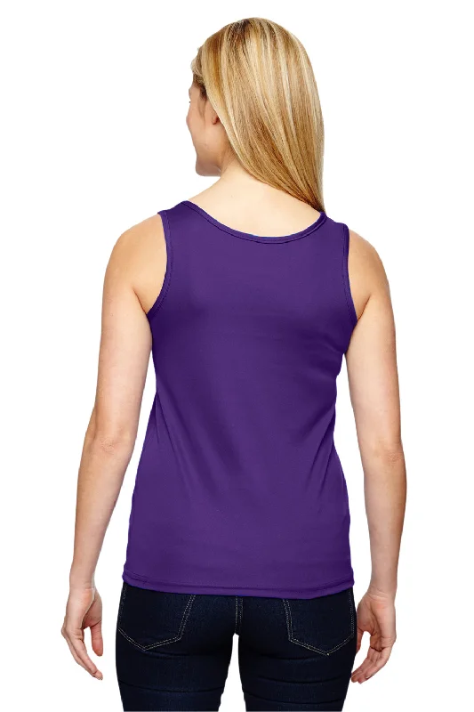 Augusta Sportswear Womens Training Moisture Wicking Tank Top - Purple