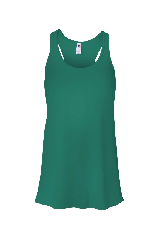 Bella + Canvas Womens Flowy Tank Top - Kelly Green